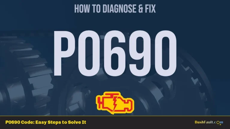 P0690 Code: Easy Steps to Solve It