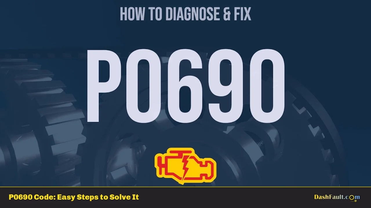 P0690 Code: Easy Steps to Solve It