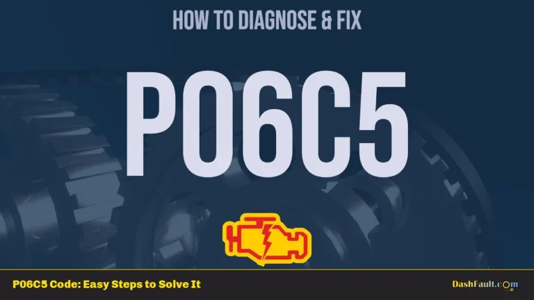 P06C5 Code: Easy Steps to Solve It