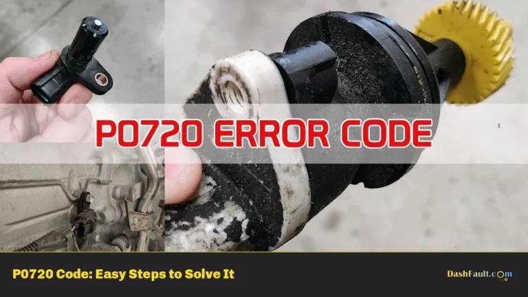 P0720 Code: Easy Steps to Solve It