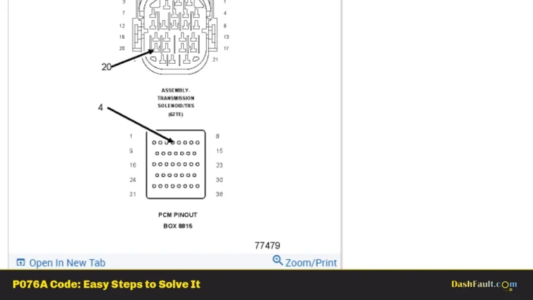 P076A Code: Easy Steps to Solve It