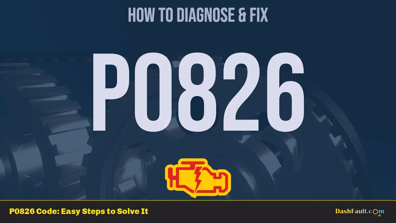 P0826 Code: Easy Steps to Solve It