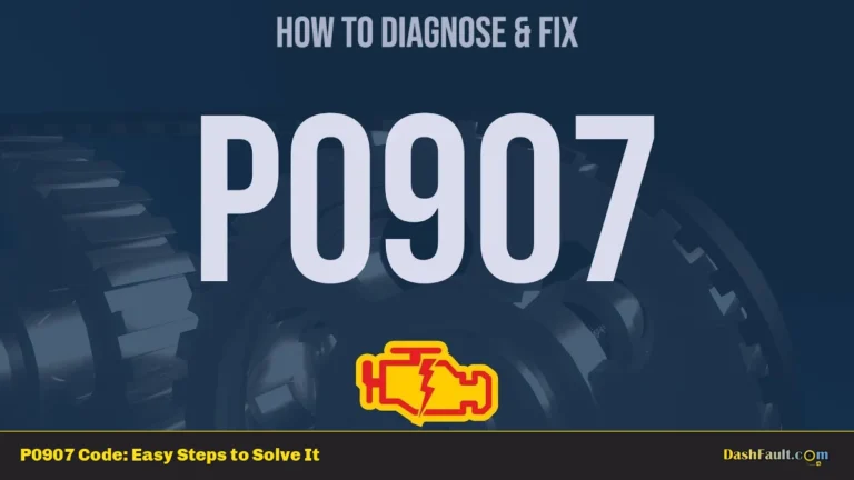 P0907 Code: Easy Steps to Solve It