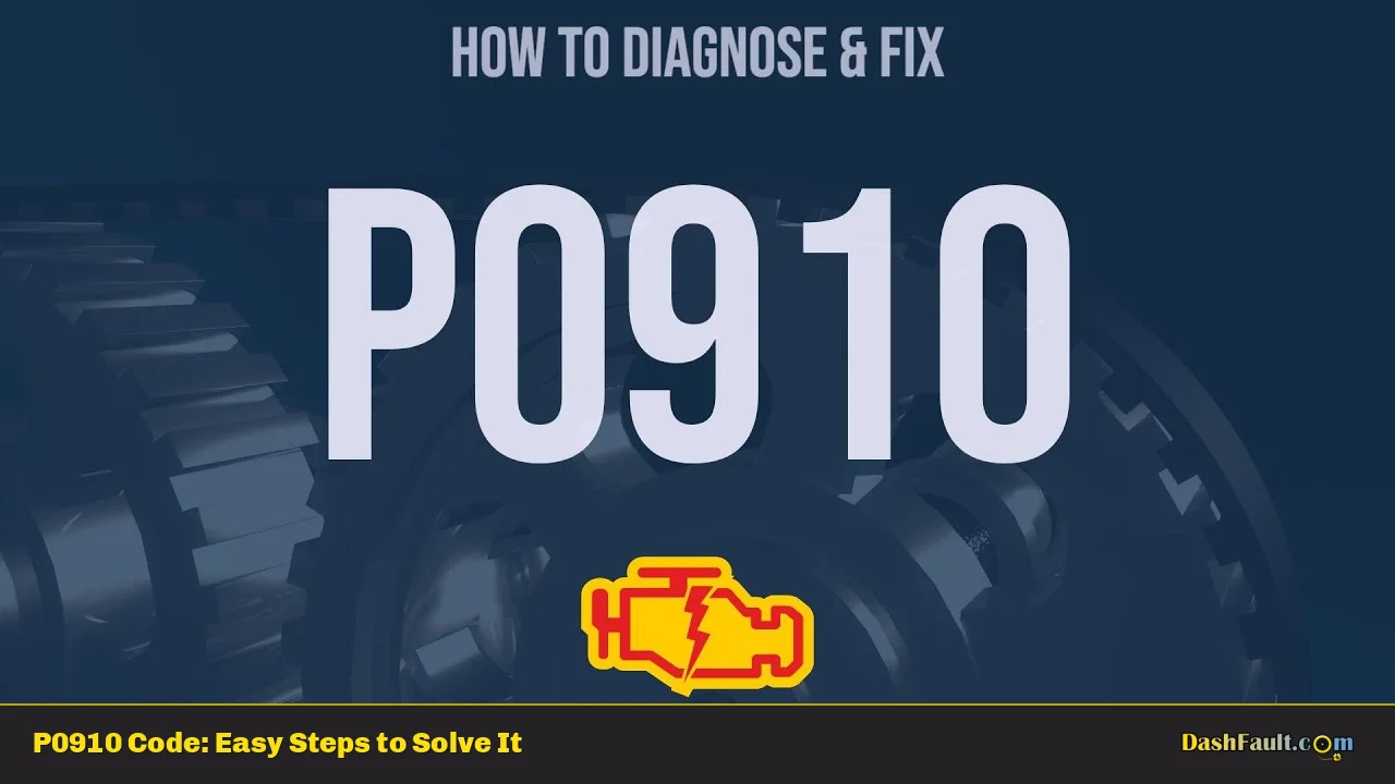 P0910 Code: Easy Steps to Solve It