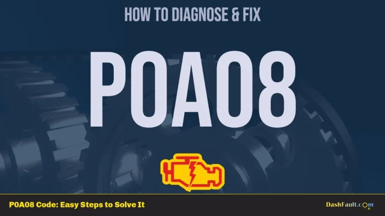 P0A08 Code: Easy Steps to Solve It