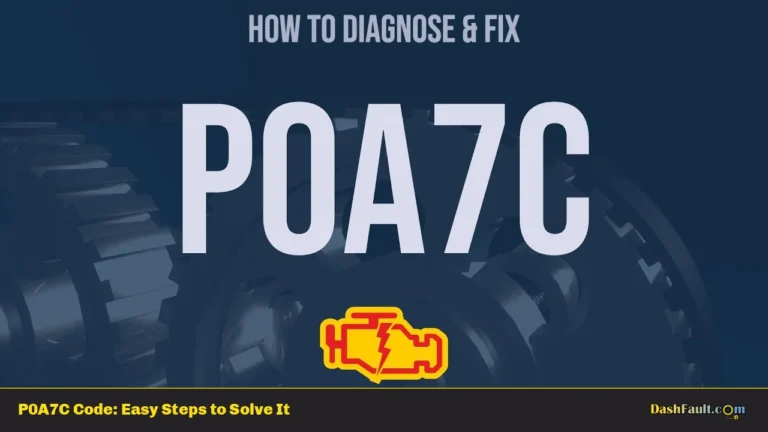 P0A7C Code: Easy Steps to Solve It