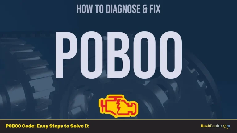 P0B00 Code: Easy Steps to Solve It