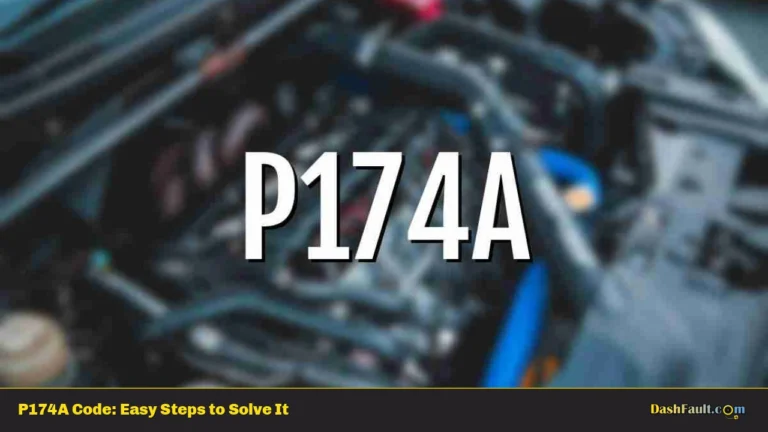 P174A Code: Easy Steps to Solve It