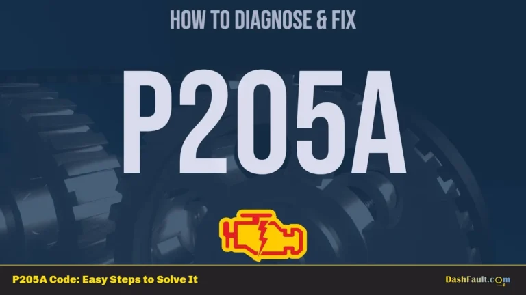 P205A Code: Easy Steps to Solve It