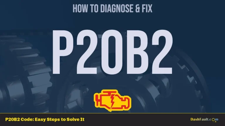 P20B2 Code: Easy Steps to Solve It