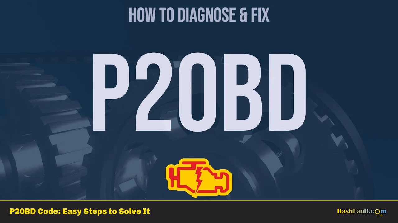 P20BD Code: Easy Steps to Solve It