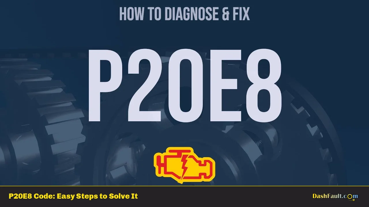 P20E8 Code: Easy Steps to Solve It