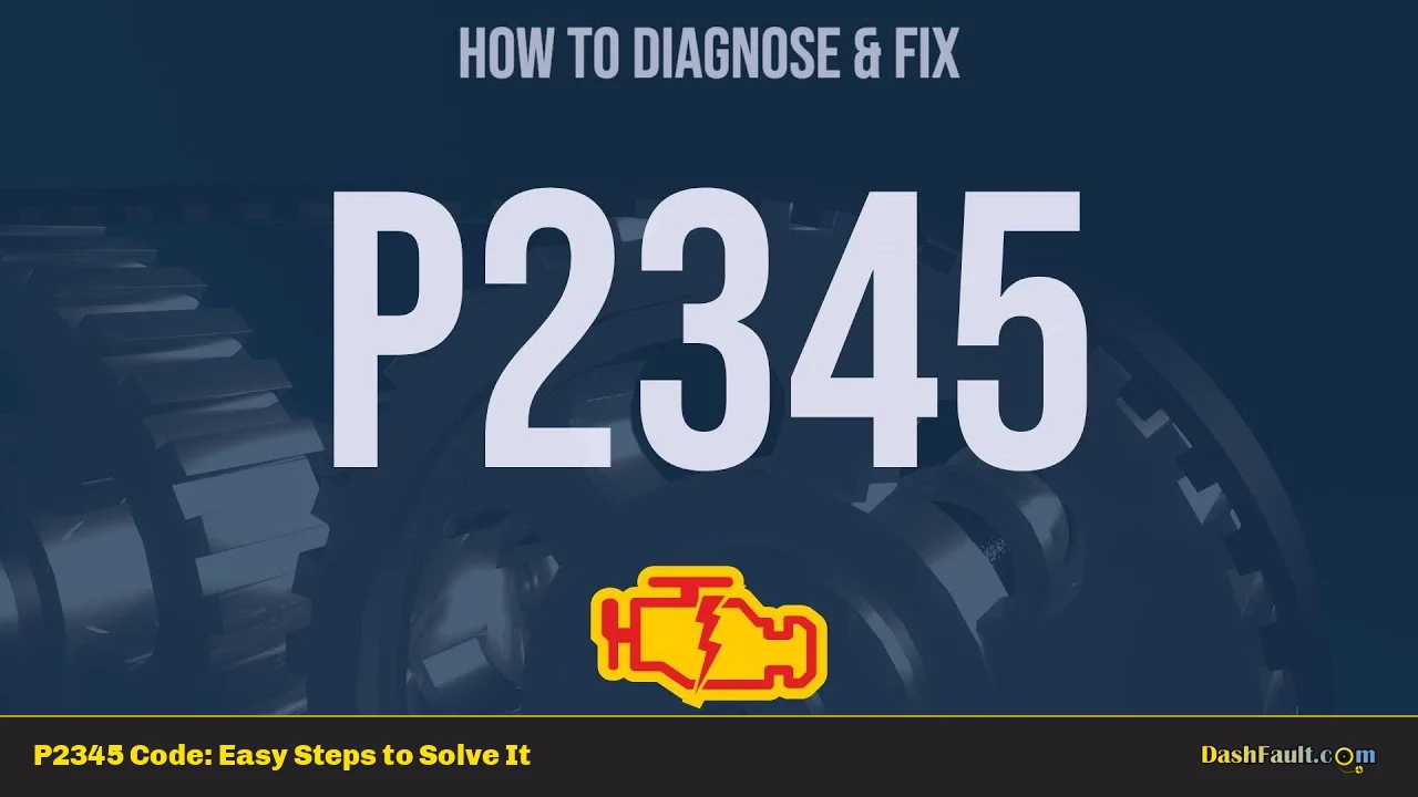 P2345 Code: Easy Steps to Solve It