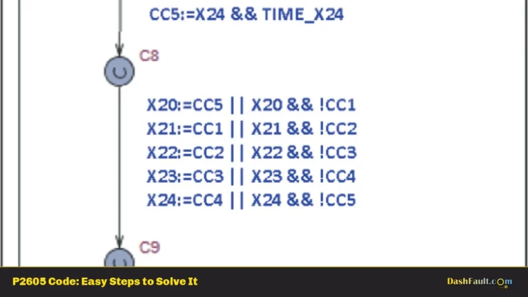 P2605 Code: Easy Steps to Solve It