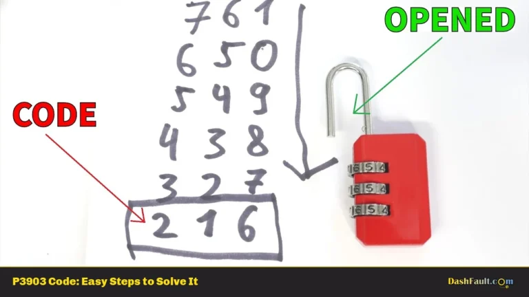 P3903 Code: Easy Steps to Solve It