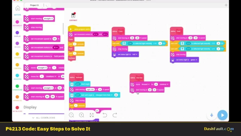 P4213 Code: Easy Steps to Solve It